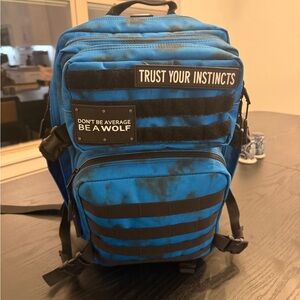 WOLFpak 35L Meal Prep Management Backpack Toxic Blue